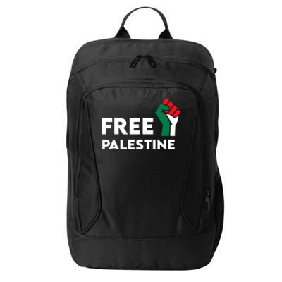 Free Palestine Gaza Flag Freedom For Palestinians City Backpack