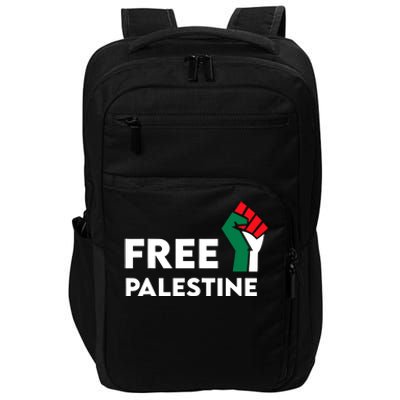 Free Palestine Gaza Flag Freedom For Palestinians Impact Tech Backpack