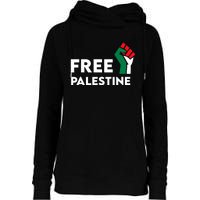 Free Palestine Gaza Flag Freedom For Palestinians Womens Funnel Neck Pullover Hood