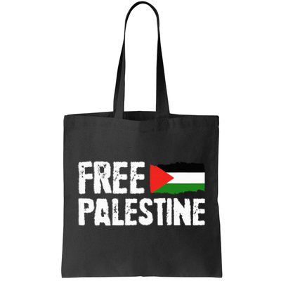 Free Palestine Gaza Flag Arabic Freedom for Palestinians Tote Bag