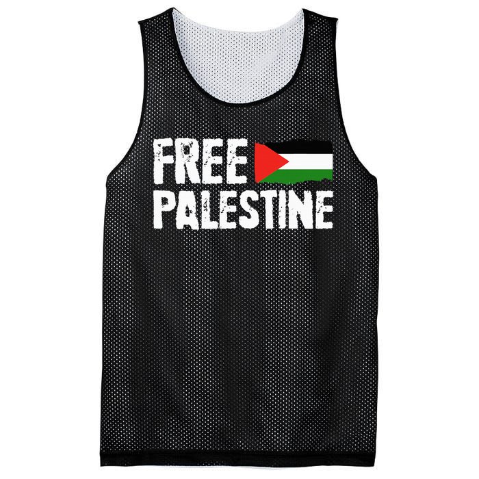 Free Palestine Gaza Flag Arabic Freedom for Palestinians Mesh Reversible Basketball Jersey Tank