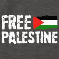 Free Palestine Gaza Flag Arabic Freedom for Palestinians Vector Backpack