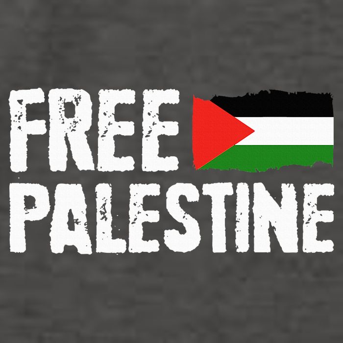 Free Palestine Gaza Flag Arabic Freedom for Palestinians Vector Backpack