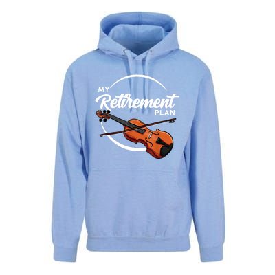 Fiddle Player Gift My Retirement Plan Unisex Surf Hoodie