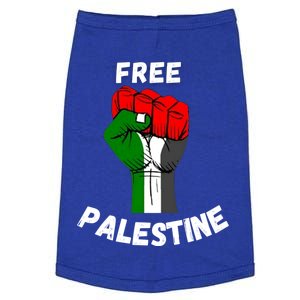 Free Palestine Gaza Arabic Flag Gift Doggie Tank