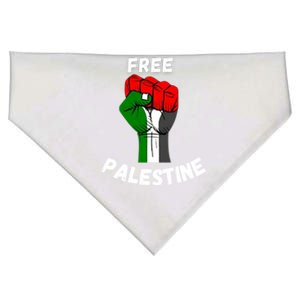 Free Palestine Gaza Arabic Flag Gift USA-Made Doggie Bandana