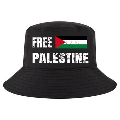 Free Palestine Gaza Flag Arabic Freedom For Palestinians Gift Cool Comfort Performance Bucket Hat