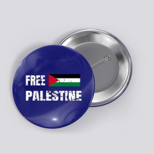 Free Palestine Gaza Flag Arabic Freedom For Palestinians Cool Gift Button