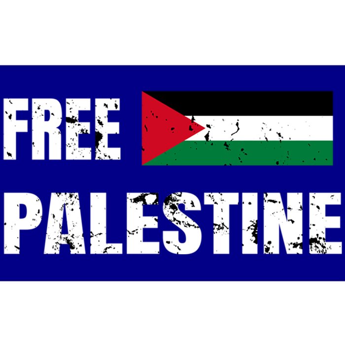 Free Palestine Gaza Flag Arabic Freedom For Palestinians Cool Gift Bumper Sticker