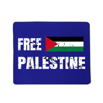 Free Palestine Gaza Flag Arabic Freedom For Palestinians Cool Gift Mousepad