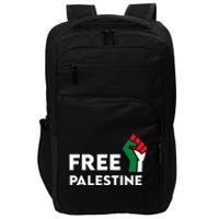 Free Palestine Gaza Flag Freedom for Palestinians Impact Tech Backpack