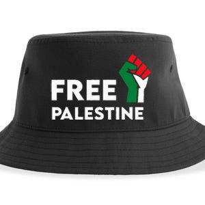 Free Palestine Gaza Flag Freedom for Palestinians Sustainable Bucket Hat