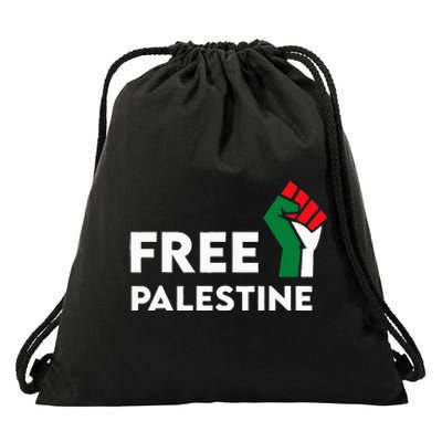 Free Palestine Gaza Flag Freedom for Palestinians Drawstring Bag