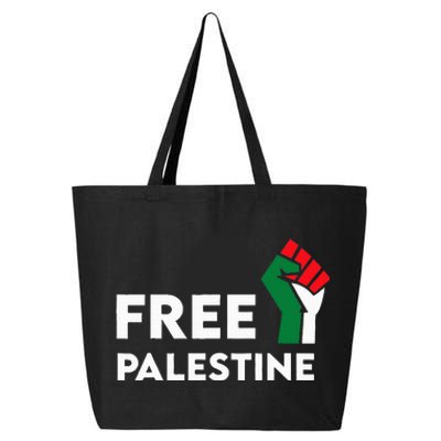 Free Palestine Gaza Flag Freedom for Palestinians 25L Jumbo Tote