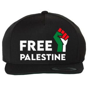 Free Palestine Gaza Flag Freedom for Palestinians Wool Snapback Cap