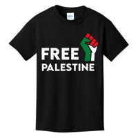 Free Palestine Gaza Flag Freedom for Palestinians Kids T-Shirt