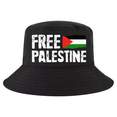 Free Palestine Gaza Flag Arabic Freedom for Palestinians Cool Comfort Performance Bucket Hat