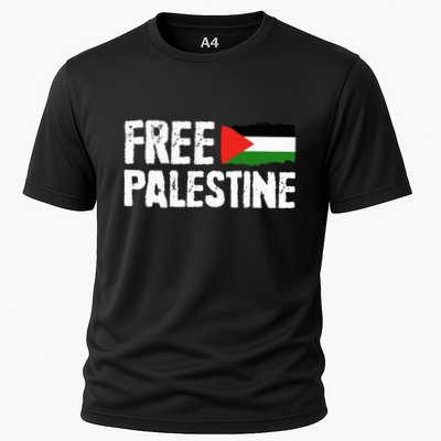 Free Palestine Gaza Flag Arabic Freedom for Palestinians Performance Shirt