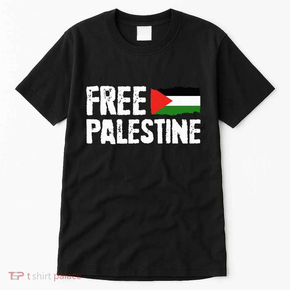 Free Palestine Gaza Flag Arabic Freedom for Palestinians Tall T-Shirt