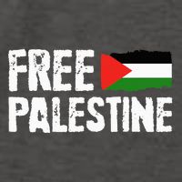 Free Palestine Gaza Flag Arabic Freedom for Palestinians Vector Backpack