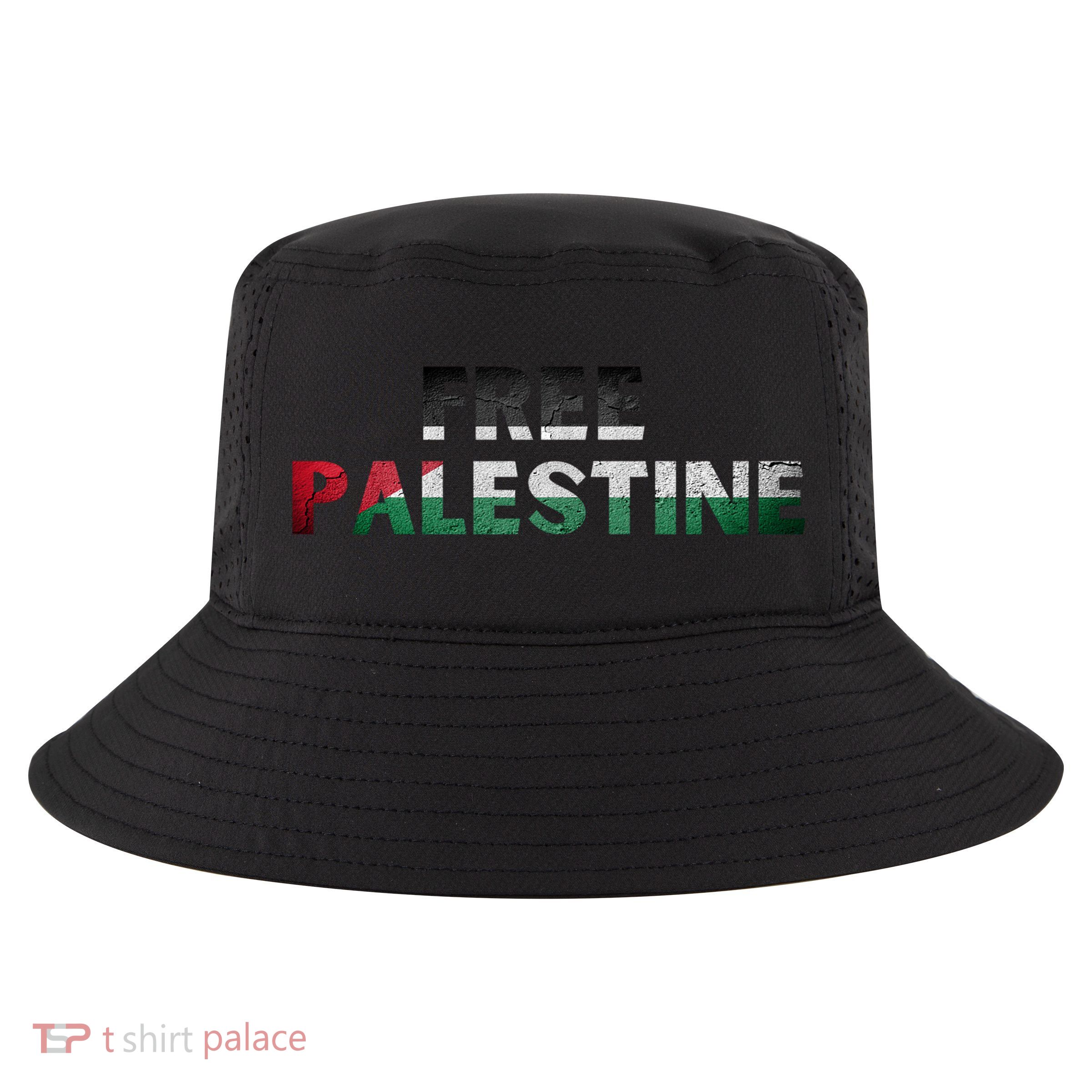 Free Palestine Gaza Flag Arabic Gift Cool Comfort Performance Bucket Hat
