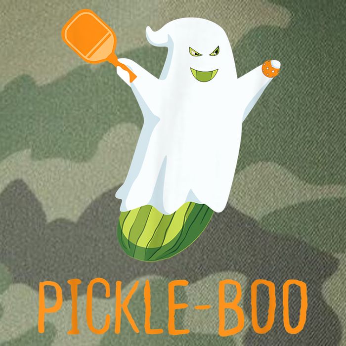 Funny Pickle Ghost Loves To Play Pickleball At Halloween Legacy Tie Dye Trucker Hat