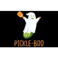 Funny Pickle Ghost Loves To Play Pickleball At Halloween Bumper Sticker