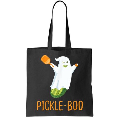 Funny Pickle Ghost Loves To Play Pickleball At Halloween Bag