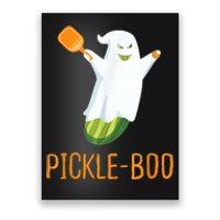 Funny Pickle Ghost Loves To Play Pickleball At Halloween Poster