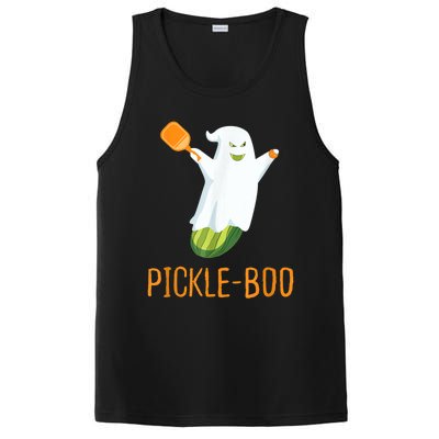 Funny Pickle Ghost Loves To Play Pickleball At Halloween PosiCharge Competitor Tank