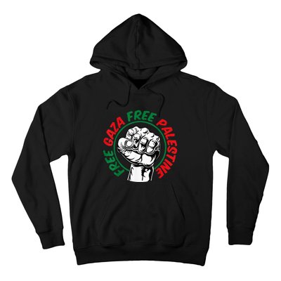 Free Palestine Gaza Flag Freedom for Palestinians Hoodie