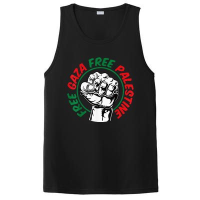 Free Palestine Gaza Flag Freedom for Palestinians PosiCharge Competitor Tank