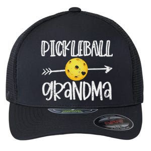 Funny Pickleball Grandma Pickleball Player Gift Flexfit Unipanel Trucker Cap