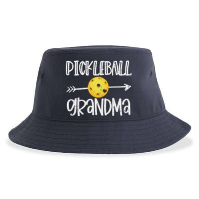 Funny Pickleball Grandma Pickleball Player Gift Sustainable Bucket Hat