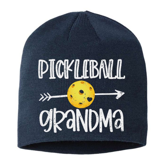 Funny Pickleball Grandma Pickleball Player Gift Sustainable Beanie