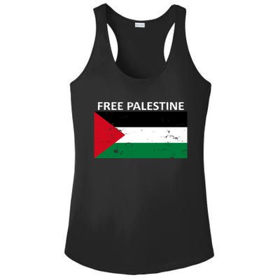 Free Palestine Gift Fist Of Palestine Cool Gift Ladies PosiCharge Competitor Racerback Tank