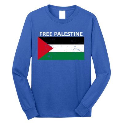 Free Palestine Gift Fist Of Palestine Cool Gift Long Sleeve Shirt