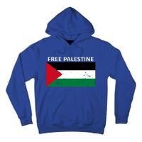 Free Palestine Gift Fist Of Palestine Cool Gift Tall Hoodie