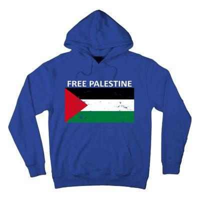 Free Palestine Gift Fist Of Palestine Cool Gift Tall Hoodie