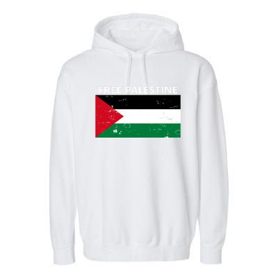 Free Palestine Gift Fist Of Palestine Cool Gift Garment-Dyed Fleece Hoodie