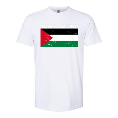 Free Palestine Gift Fist Of Palestine Cool Gift Softstyle CVC T-Shirt