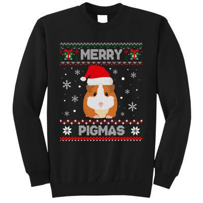 Funny Pigmas Guinea Pig Ugly Christmas Sweatshirt