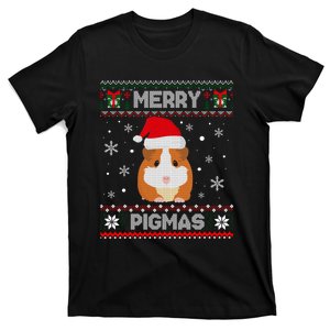 Funny Pigmas Guinea Pig Ugly Christmas T-Shirt