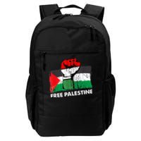 Free Palestine Gaza Palestinian Flag Daily Commute Backpack