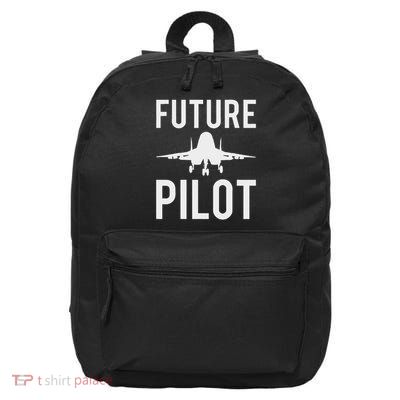 Future Pilot Gift For Flight School 16 in Basic Backpack