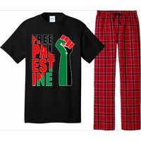 Free Palestine Gaza Flag Arabic Freedom For Palestinians Gift Pajama Set