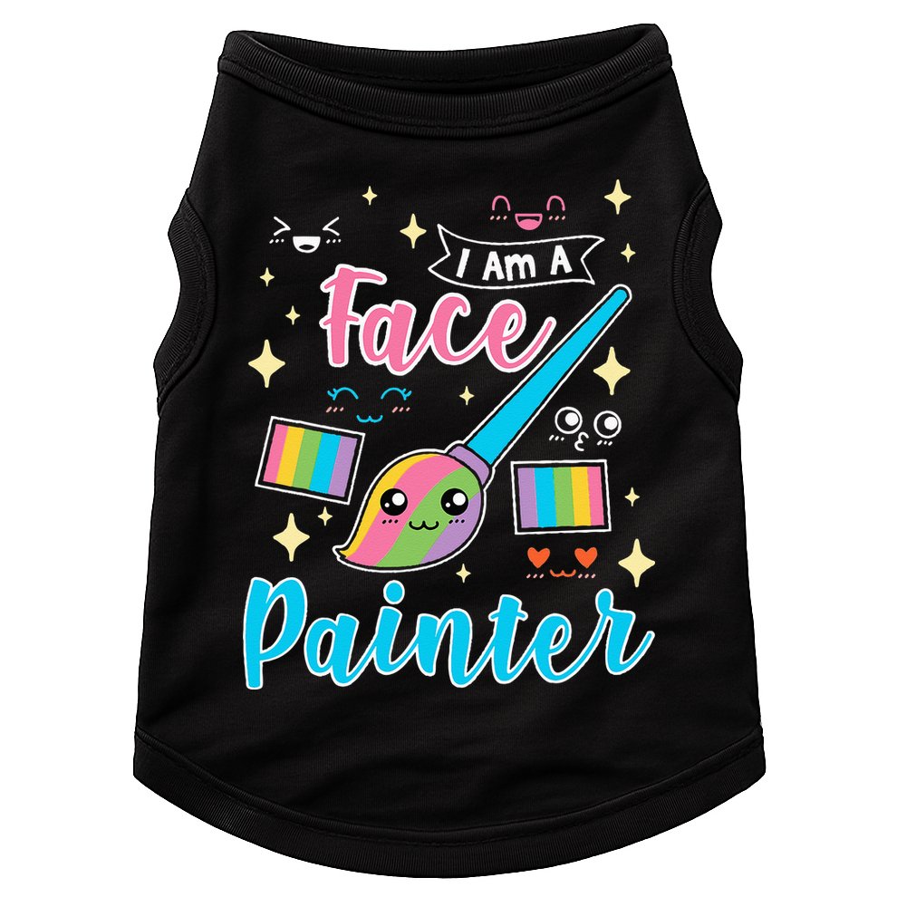 Face Painter Gift For Makeup Artist Doggie Tank