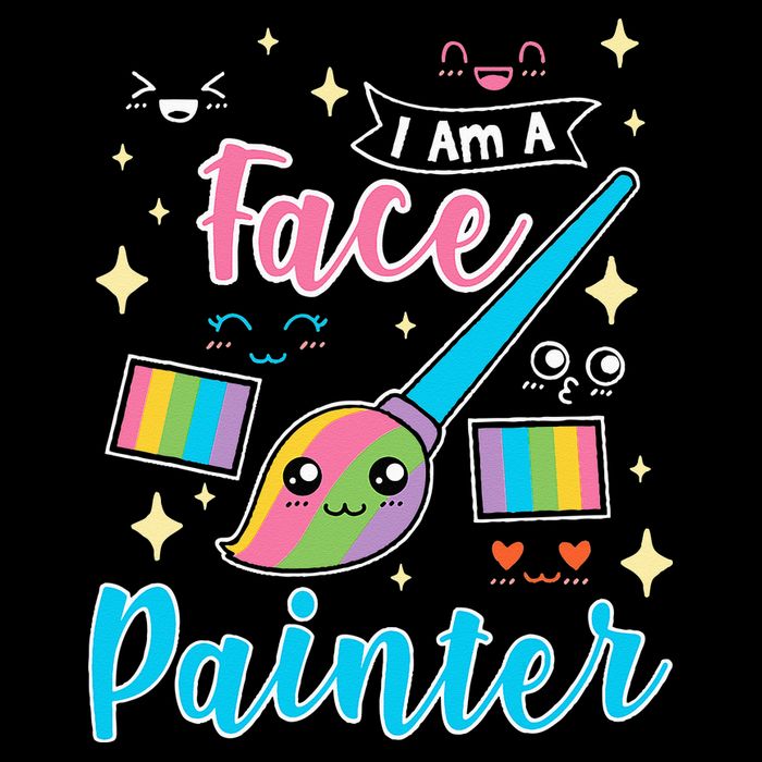 Face Painter Gift For Makeup Artist Drawstring Bag