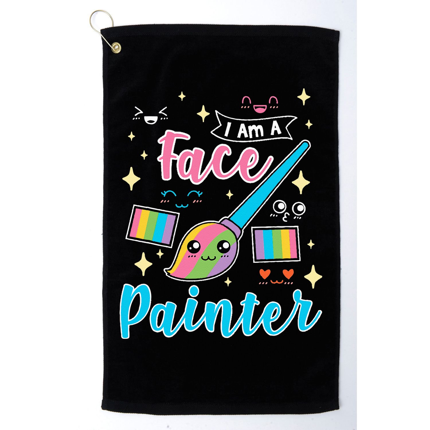 Face Painter Gift For Makeup Artist Golf Towel