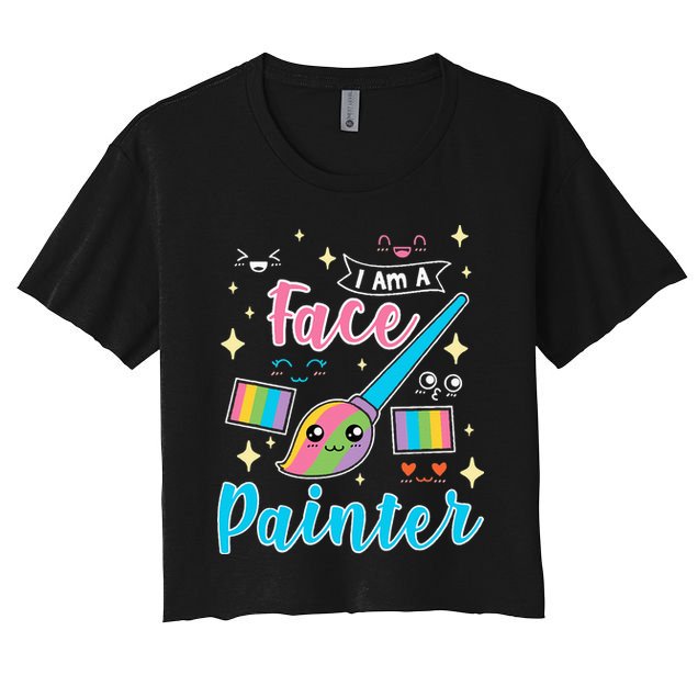 Face Painter Gift For Makeup Artist Crop Top